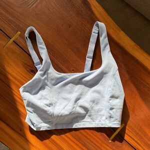 Aerie Soft Blue Long Sports Bra